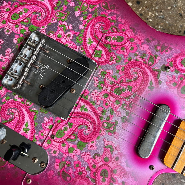 Fender Custom Shop '68 Telecaster Relic Limited Edition 2022 - Pink Paisley - 7
