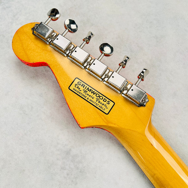 Fender George Harrison Rocky Stratocaster Rosewood Fingerboard 2022 - Hand Painted Rocky Artwork Over Sonic Blue - 16