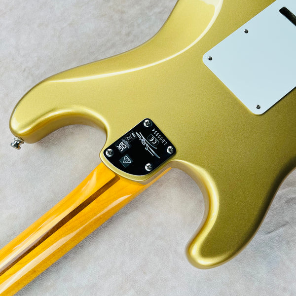 Fender Lincoln Brewster Stratocaster Maple Fingerboard - Aztec Gold - 14