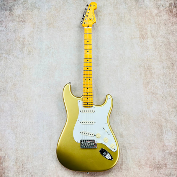Fender Lincoln Brewster Stratocaster Maple Fingerboard - Aztec Gold - 2