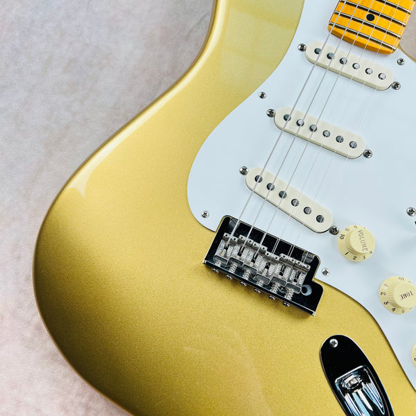 Fender Lincoln Brewster Stratocaster Maple Fingerboard - Aztec Gold - 4