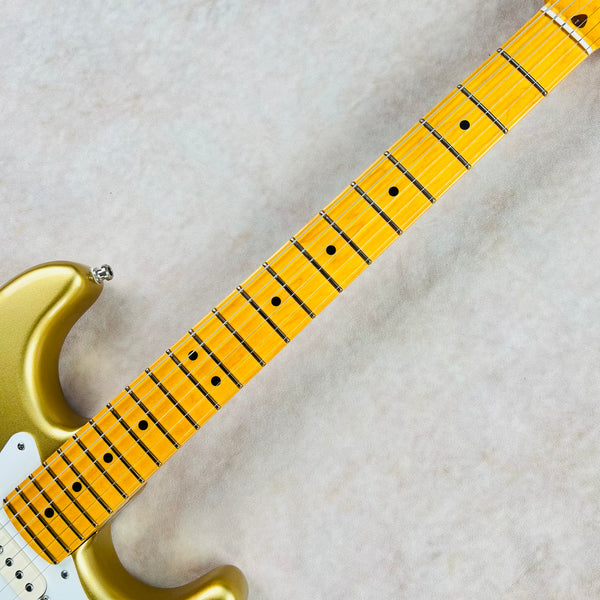 Fender Lincoln Brewster Stratocaster Maple Fingerboard - Aztec Gold - 8