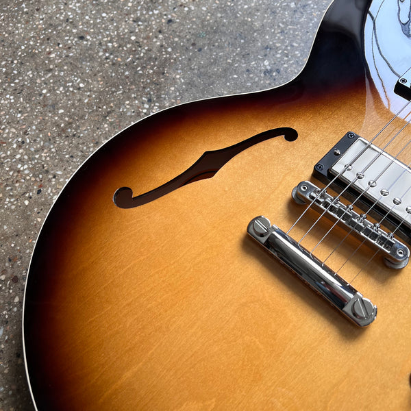 Gibson ES-335 Semi-hollowbody Electric Guitar 2022 - Vintage Burst - 4