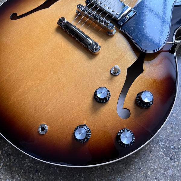 Gibson ES-335 Semi-hollowbody Electric Guitar 2022 - Vintage Burst - 5