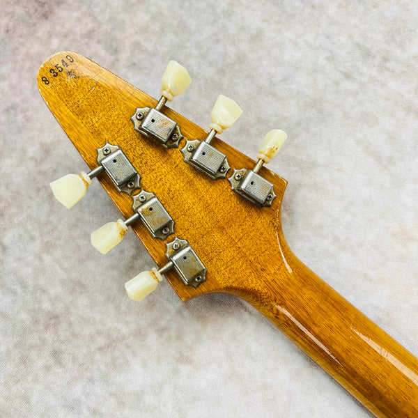 Custom Built Gibson '58 Korina Flying V Replica Heavy Aged 2023 - Antique Natural - 15