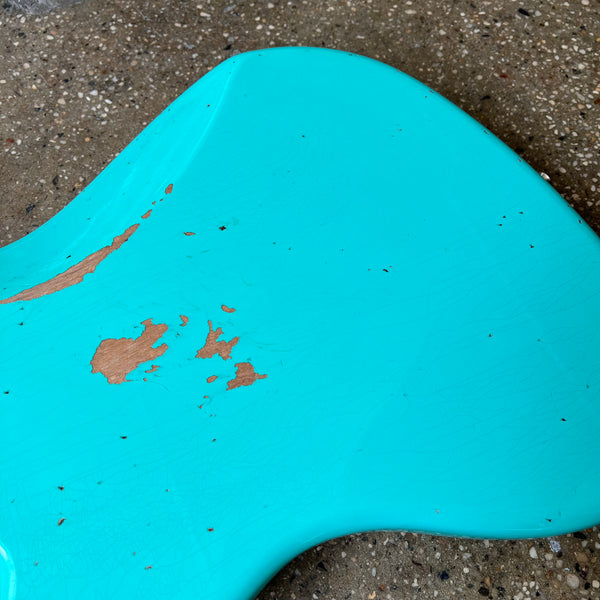 Fender Custom Shop 1964 Jazz Bass Relic 2023 - Sea Foam Green - 14