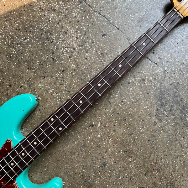 Fender Custom Shop 1964 Jazz Bass Relic 2023 - Sea Foam Green - 8