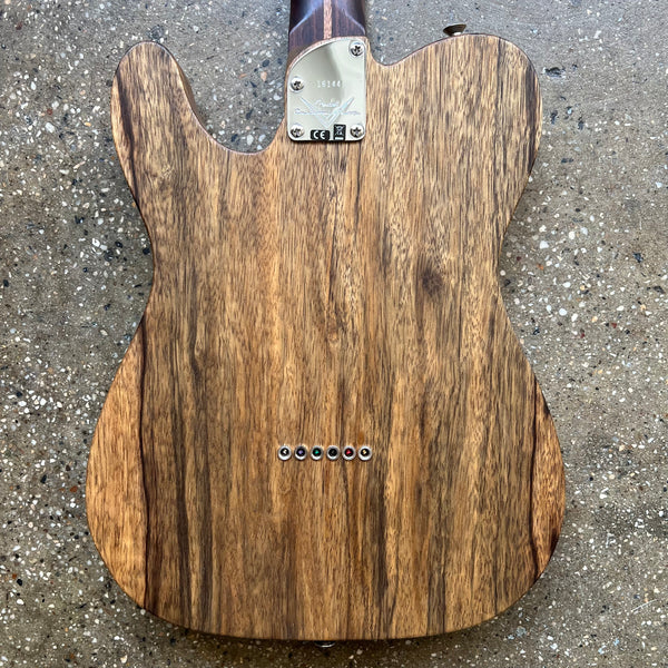 Fender Custom Shop Postmodern Telecaster Black Korina w/ Rosewood Neck 2023 - Natural Oil - 12