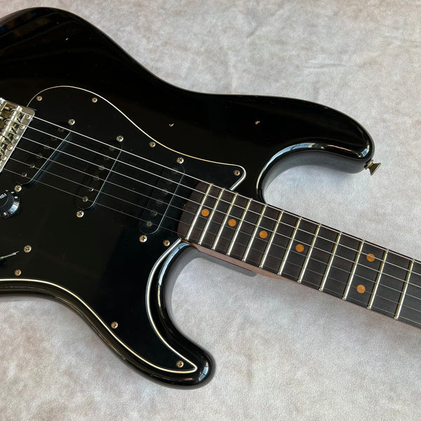 Fender Custom Shop Roasted Dual Mag II Stratocaster Relic Limited Edition 2023 - Aged Black with Matching Headstock - 10