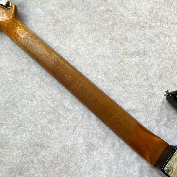 Fender Custom Shop Roasted Dual Mag II Stratocaster Relic Limited Edition 2023 - Aged Black with Matching Headstock - 17