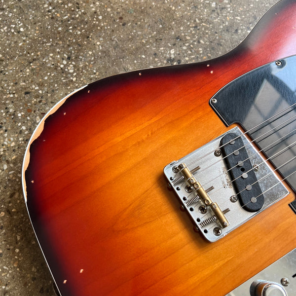 Fender Jason Isbell Signature Custom Telecaster 2023 - 3-Color Chocolate Burst - 4