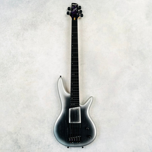 Ibanez GWB25TH Gary Willis 25th Anniversary Signature 5-String Fretless 2024 - Silver Wave Burst Flat - 2