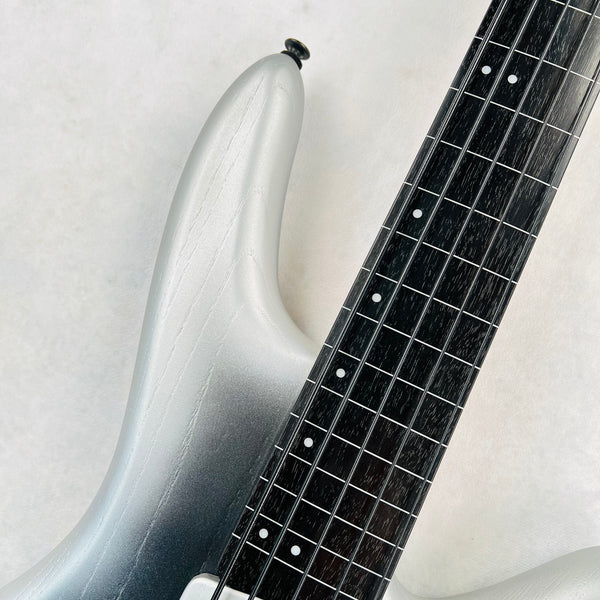 Ibanez GWB25TH Gary Willis 25th Anniversary Signature 5-String Fretless 2024 - Silver Wave Burst Flat - 3