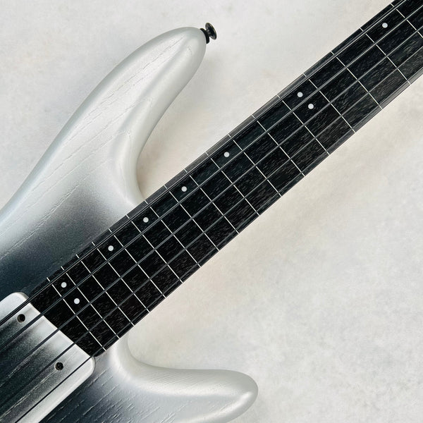 Ibanez GWB25TH Gary Willis 25th Anniversary Signature 5-String Fretless 2024 - Silver Wave Burst Flat - 8