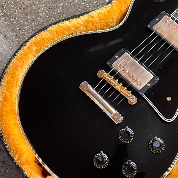 Gibson Custom Shop 1957 Les Paul Custom Murphy Lab Ultra Light Aged 2022 - Ebony - 8