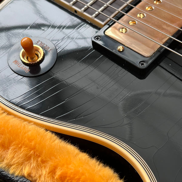 Gibson Custom Shop 1957 Les Paul Custom Murphy Lab Ultra Light Aged 2022 - Ebony - 13