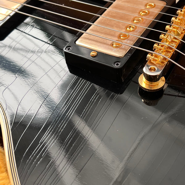 Gibson Custom Shop 1957 Les Paul Custom Murphy Lab Ultra Light Aged 2022 - Ebony - 14