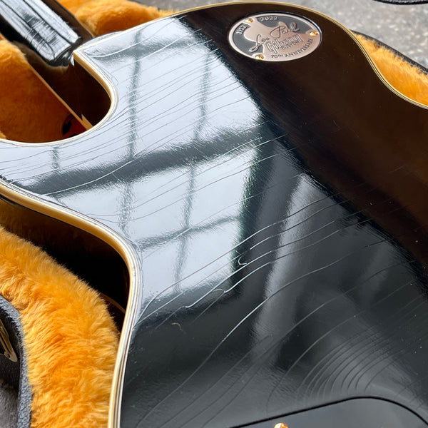 Gibson Custom Shop 1957 Les Paul Custom Murphy Lab Ultra Light Aged 2022 - Ebony - 16