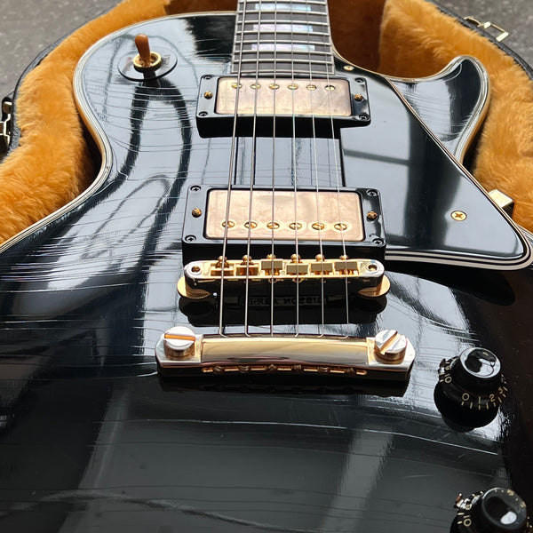 Gibson Custom Shop 1957 Les Paul Custom Murphy Lab Ultra Light Aged 2022 - Ebony - 18