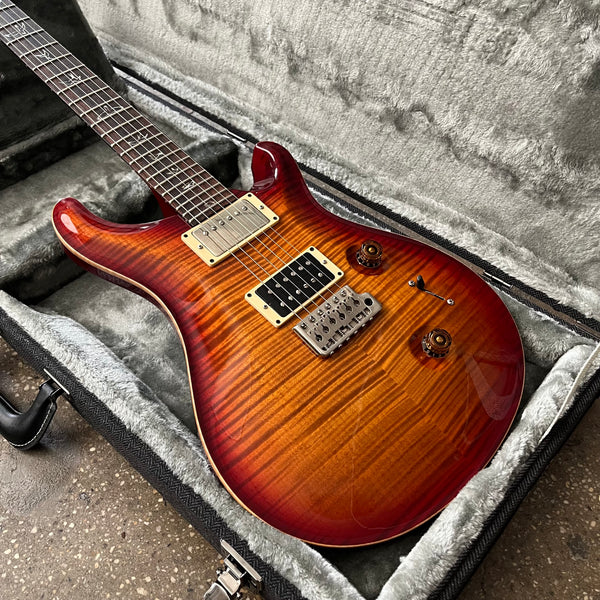 PRS Custom 24 10-Top 2009 - Dark Cherry Sunburst - 12