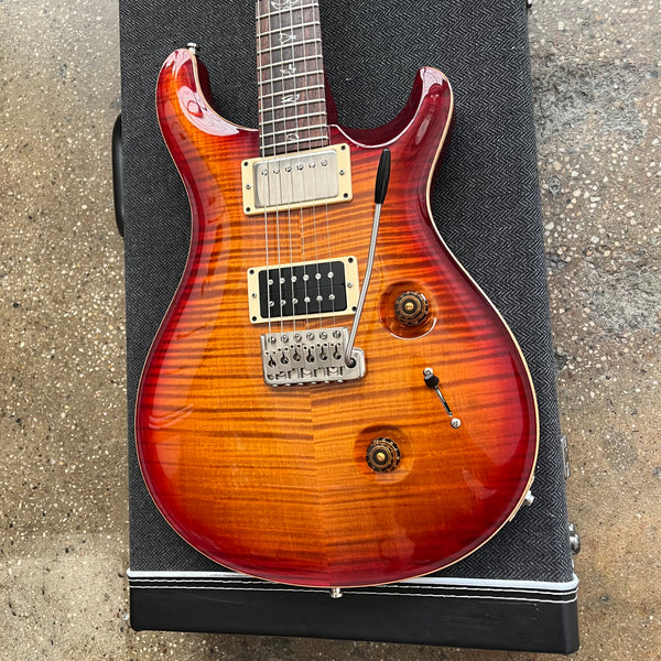 PRS Custom 24 10-Top 2009 - Dark Cherry Sunburst - 3