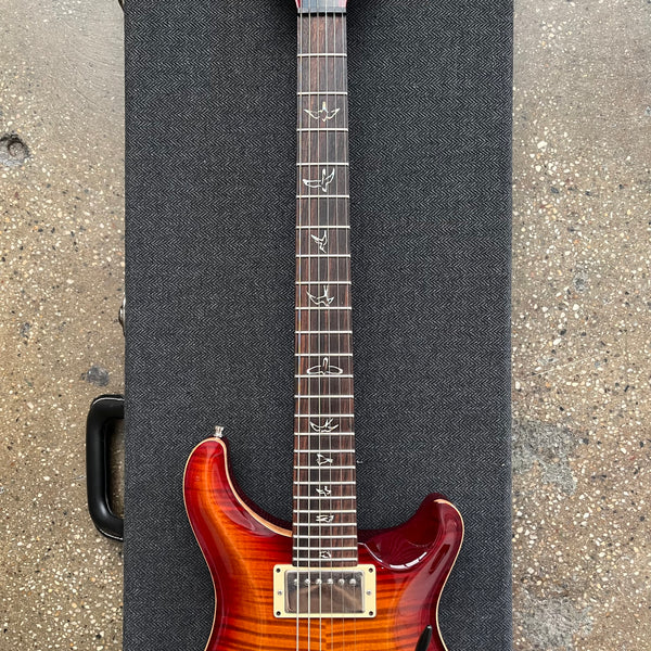 PRS Custom 24 10-Top 2009 - Dark Cherry Sunburst - 4