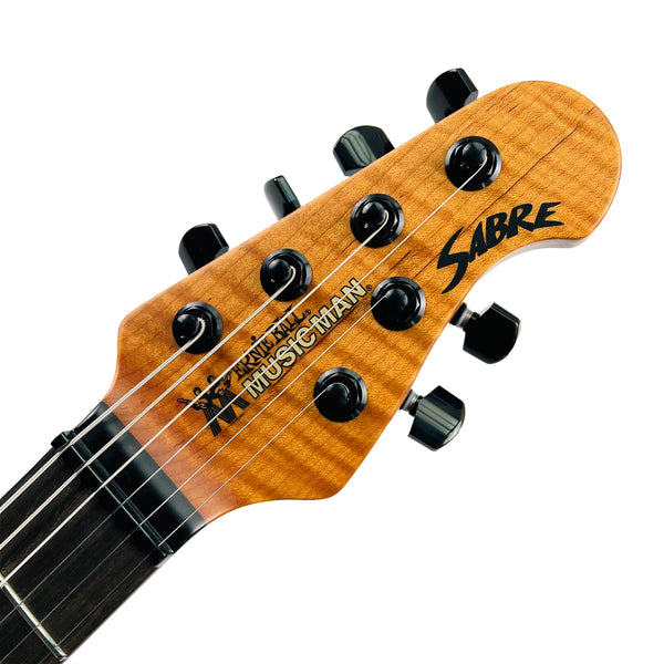 Ernie Ball Music Man Rabea Massaad Artist Series Sabre - Carian Burst - 11