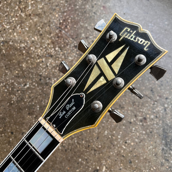 Gibson Les Paul Custom 1982 - Silverburst Vintage Electric Guitar - 9