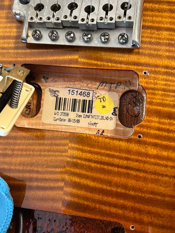 PRS Custom 24 10-Top 2009 - Dark Cherry Sunburst - 23