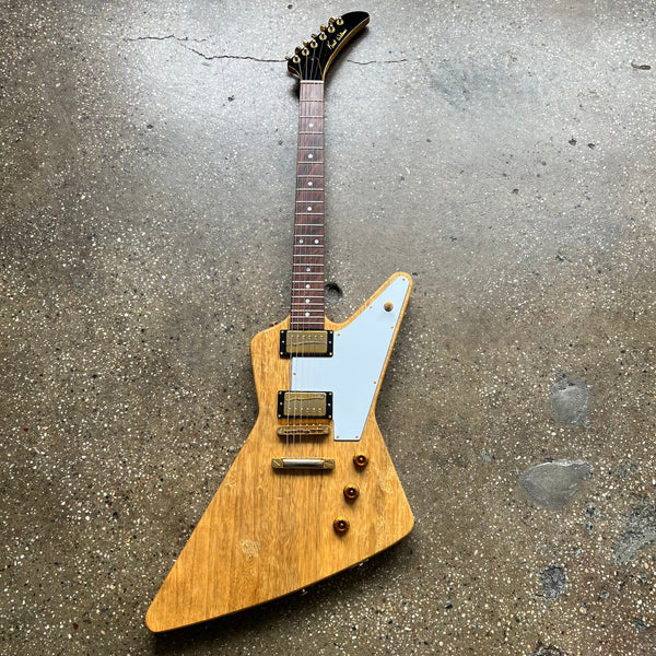 Kurt Wilson Korina Explorer Electric Guitar - Natural - 2