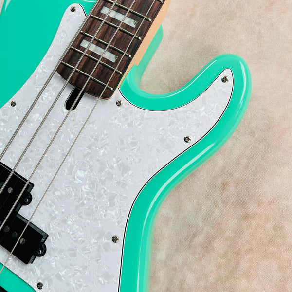 Lakland Skyline Series 44-64 Custom PJ - Seafoam Green with Matching Headstock