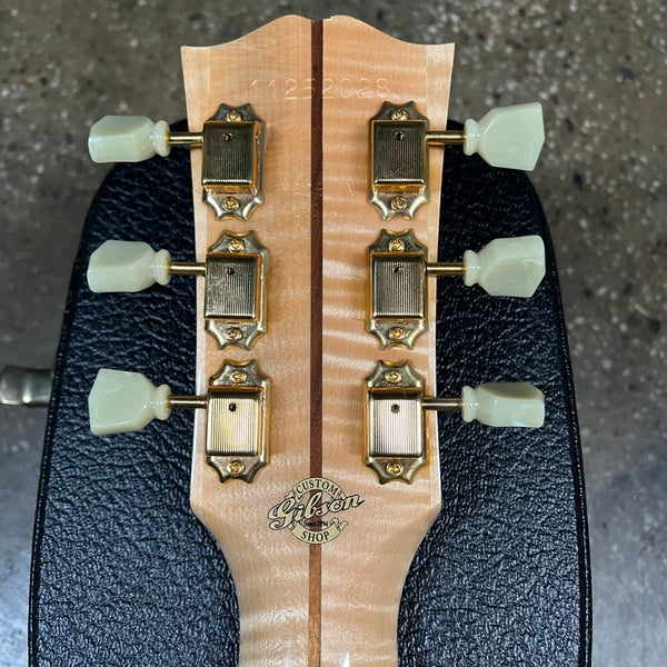 Gibson Custom Shop J-200M 75th Anniversary Quilt Maple 2012 - Natural - 15