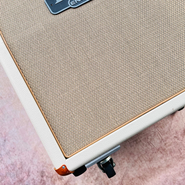 Mesa Boogie 2x12 Vertical Slant Rectifier Cabinet - Cream Tolex - 4