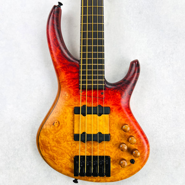 MTD Michael Tobias Design USA Lynn Keller Signature 532-24 5-String Bass 2016 - Red Fade - 1