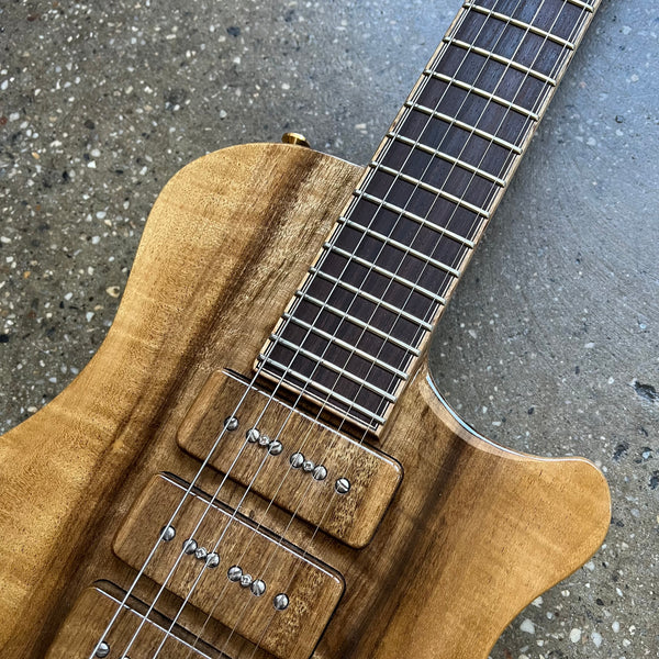New Orleans Guitar Company Voodoo Custom 2020s - Natural - 3
