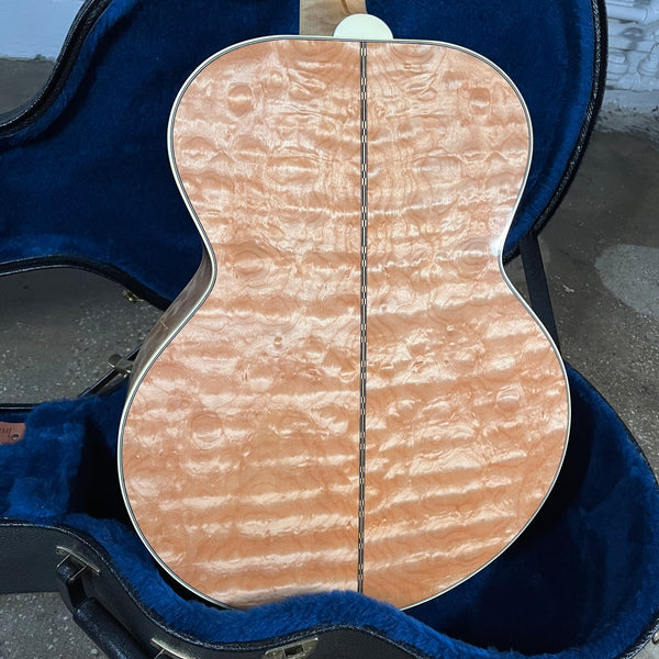 Gibson Custom Shop J-200M 75th Anniversary Quilt Maple 2012 - Natural - 4