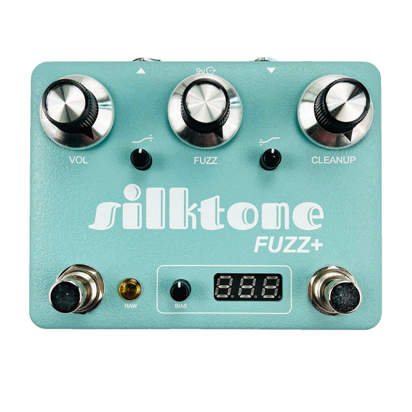 Silktone Fuzz+ Teal Guitar Effects Pedal - 1
