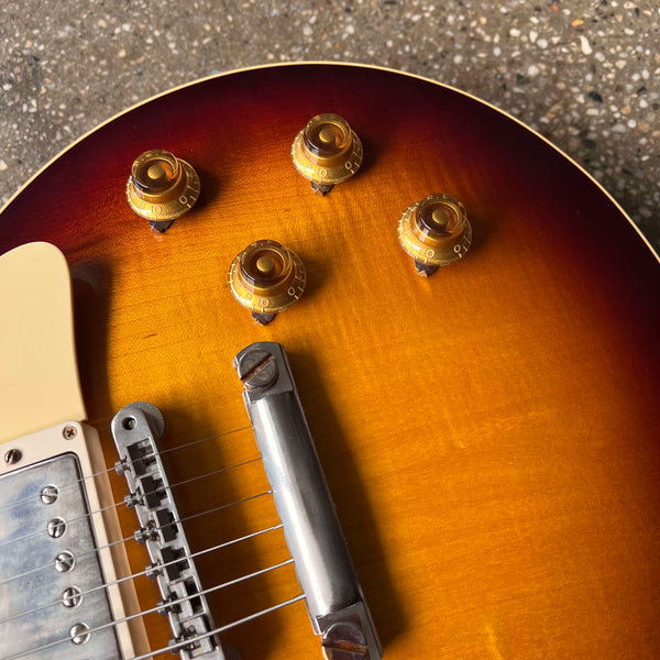 Gibson Custom Shop 1958 Les Paul Standard VOS 2022 - Bourbon Burst - 4