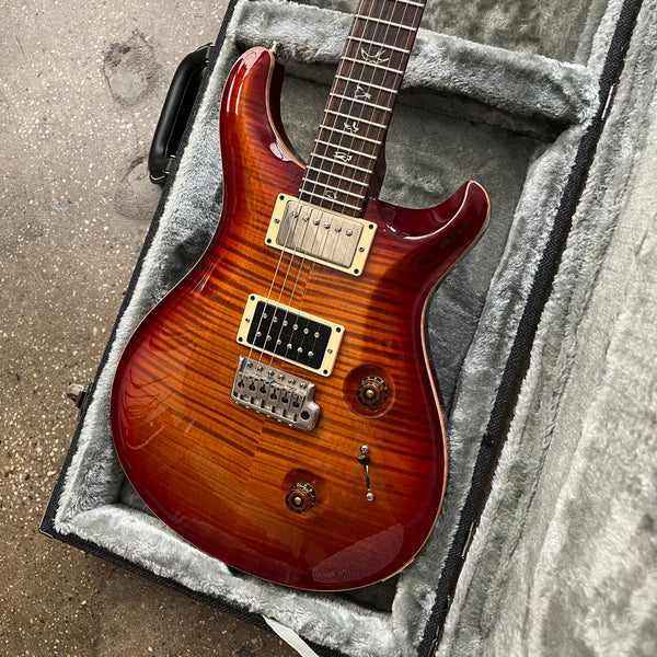 PRS Custom 24 10-Top 2009 - Dark Cherry Sunburst - 11