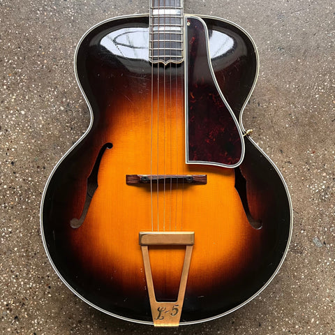 1935 Gibson L-5 Advanced Specs - Sunburst