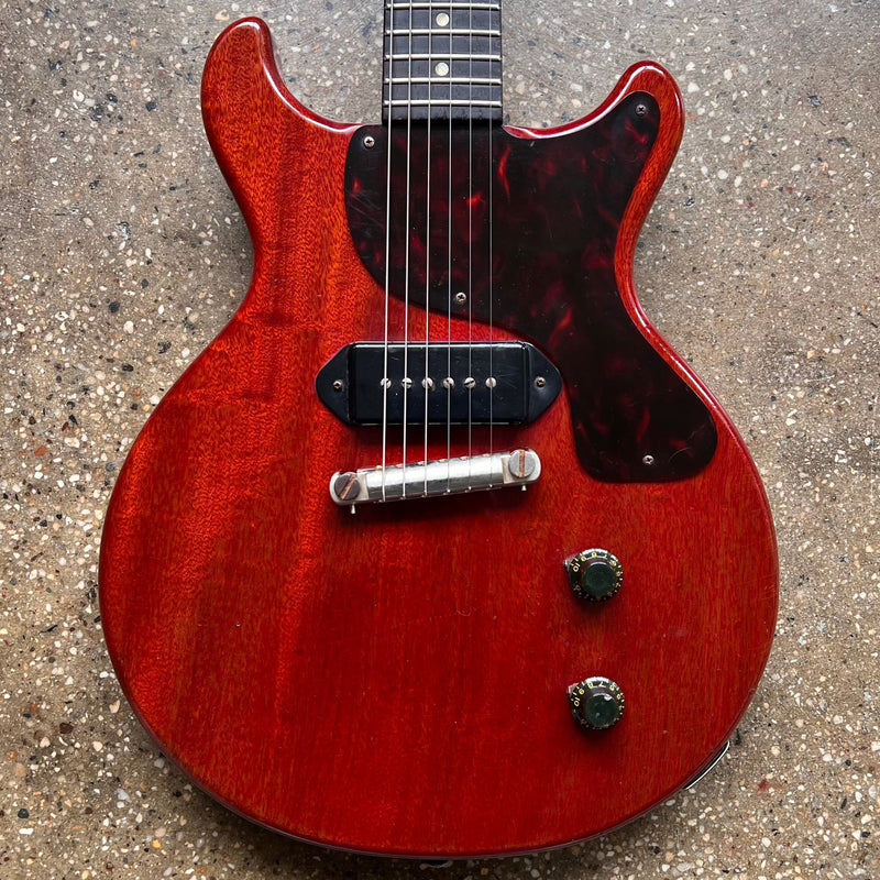 Gibson Les Paul Junior Double Cutaway 1961 - Cherry Vintage Electric Guitar - 1