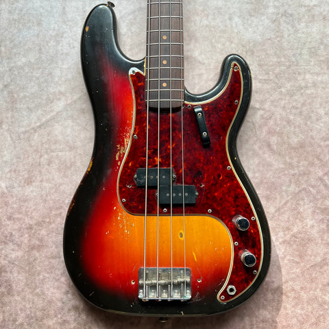 1964 Fender Precision Bass Sunburst Specs