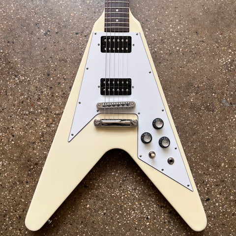 1991 Gibson 67 Flying V Specs - Classic White