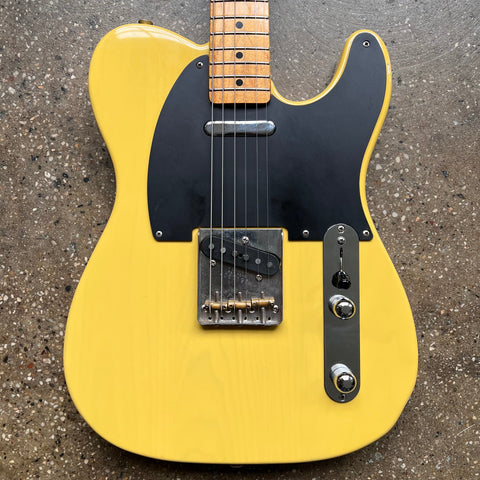 1993 Fender TL-52 Telecaster Reissue MIJ Specs - Butterscotch Blonde