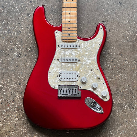 1996 Fender American Lone Star Stratocaster Specs - Candy Apple Red