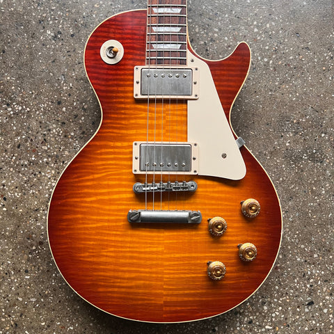 2009 Gibson Custom Shop Custom Shop '59 Les Paul Reissue Tom Murphy Aged Specs - Iced Tea