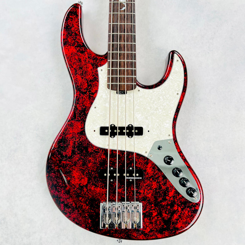 ESP Alice Nine Saga Signature Bass Flame 2011  Volcano Red Specifications