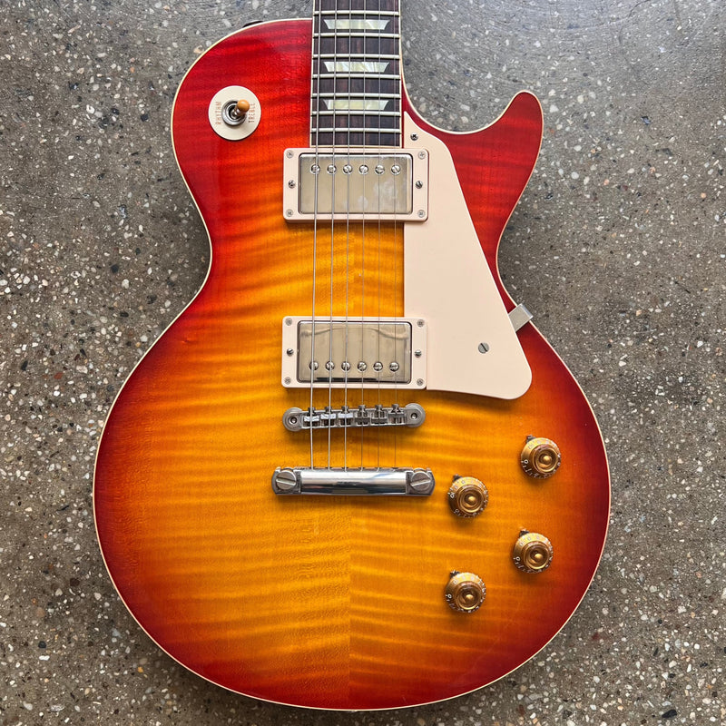 2013 Gibson Custom Shop 1959 Les Paul Reissue Gloss Washed Cherry - 1