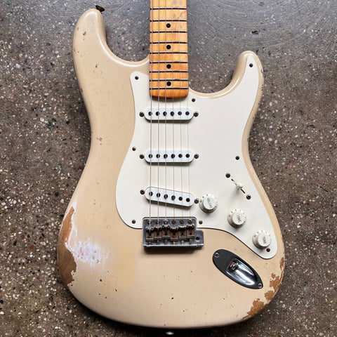 2014 Fender Custom Shop Custom Shop '56 Stratocaster Heavy Relic Specs - Desert Sand