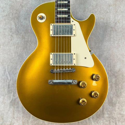 2014 Gibson Custom Shop 57 Les Paul VOS Specs - Goldtop Darkback